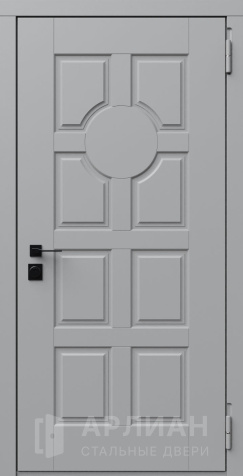 Фото «Антивандальная дверь с декоративной филенкой и венге отделкой внутри №5»