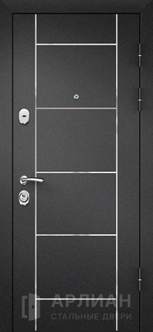 Фото «Входная дверь "Толстый металл" с отделкой "Темный дуб" №19»