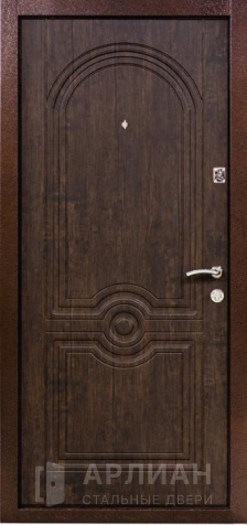 Фото №2 «Входная дверь "Толстый металл" с отделкой "Темный дуб" №19»