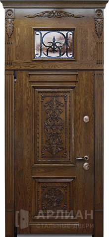 Фото №2 «Дверь железная с кованными элементами №24»