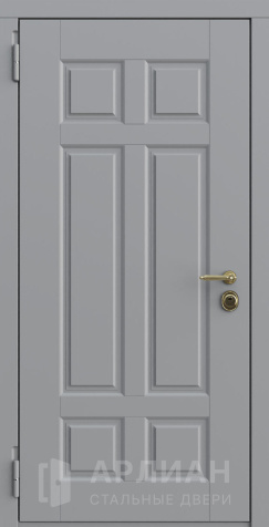 Фото №2 «Входная парадная дверь с отделкой беленый дуб №654»