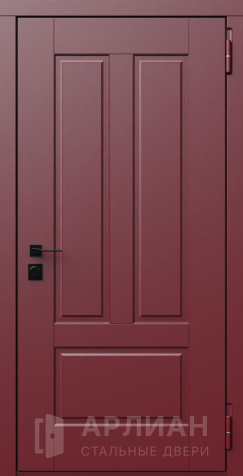 Фото «Дверь с декоративной панелью из натурального шпона внутри №8»